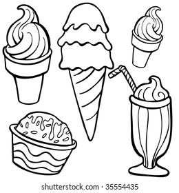 Ice Cream Food Items