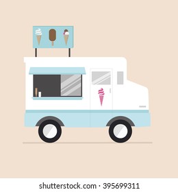 Ice cream food truck