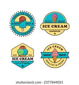Ice cream homemade fresh and healthy