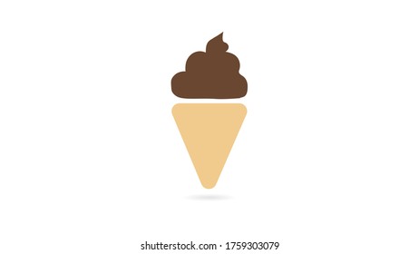 Ice Cream icon.Eps 10 Vector