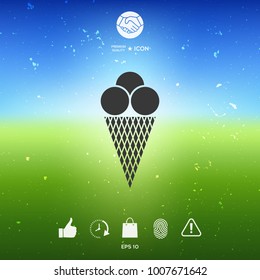 Ice cream icon