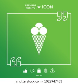 Ice cream icon