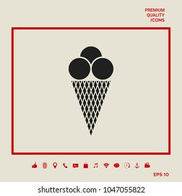 Ice cream icon