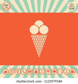 Ice cream icon