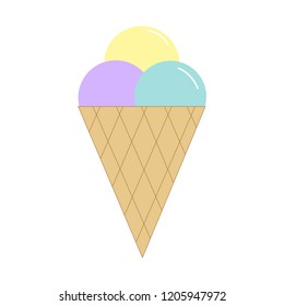 Ice cream. Icon