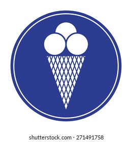 Ice cream icon.