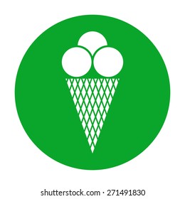 Ice cream icon.