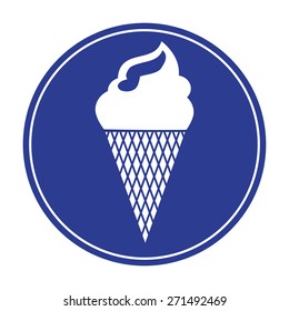 Ice cream icon.