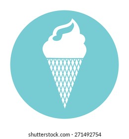 Ice cream icon.
