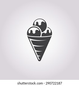 Ice cream icon.