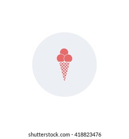 Ice cream icon.