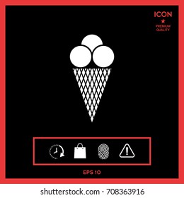 Ice cream icon