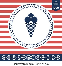 Ice cream icon