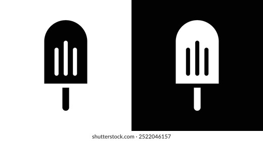Ice cream icon design simple vector symbol
