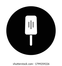 Icono de helado. vector de plantilla de diseño
