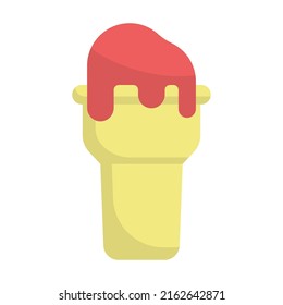 Ice Cream icon design template vector illustration