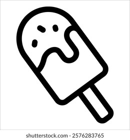 Ice Cream Icon Element For Design