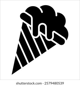 Ice Cream Icon Element For Design