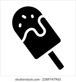 Ice Cream Icon Element For Design