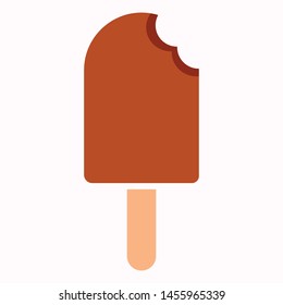 ice cream icon. flat illustration of ice cream vector icon for web