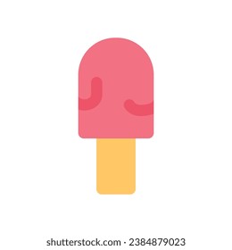 ice cream icon flat style