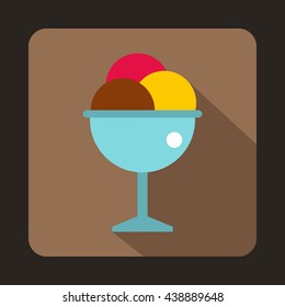 Ice Cream icon, flat style