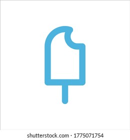 ice cream icon flat vector logo design trendy illustration signage symbol graphic simple