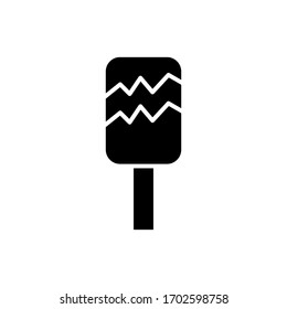 Ice Cream icon with glyph style vector for your web design, logo, UI. 