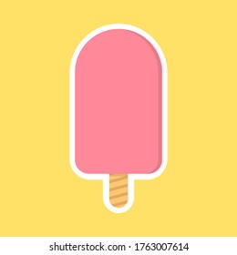 Ice Cream icon, graphic design template, vector illustration