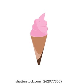 Design de Símbolo de Ilustração de Ícone de Sorvete