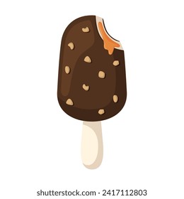 Ice cream icon illustration. Vector design