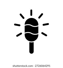 Icono de helado ilustración Plantilla de diseño de Vector