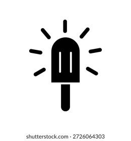 Icono de helado ilustración Plantilla de diseño de Vector