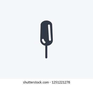 Ice cream icon isolated on clean background. Ice cream icon concept drawing icon in modern style. Vector illustration for your web mobile logo app UI design.