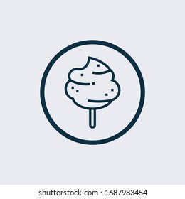 ice cream icon isolated on white background from date night collection. ice cream icon trendy and modern ice cream symbol for logo, web, app