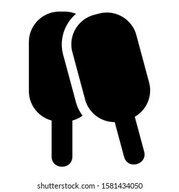 ice cream icon isolated sign symbol vector illustration - high quality black style vector icons
