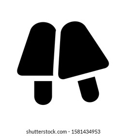 ice cream icon isolated sign symbol vector illustration - high quality black style vector icons
