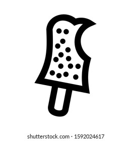 ice cream icon isolated sign symbol vector illustration - high quality black style vector icons
