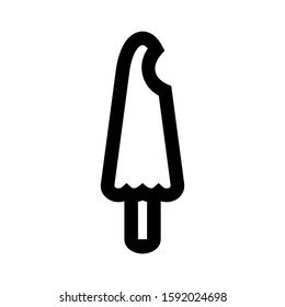 ice cream icon isolated sign symbol vector illustration - high quality black style vector icons
