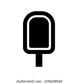 ice cream icon isolated sign symbol vector illustration - high quality black style vector icons
