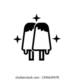 ice cream icon isolated sign symbol vector illustration - high quality black style vector icons
