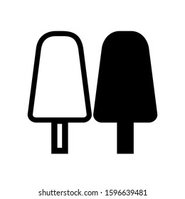 ice cream icon isolated sign symbol vector illustration - high quality black style vector icons
