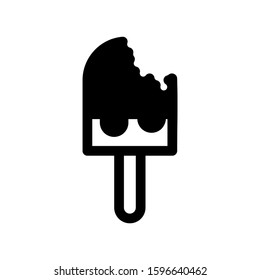ice cream icon isolated sign symbol vector illustration - high quality black style vector icons
