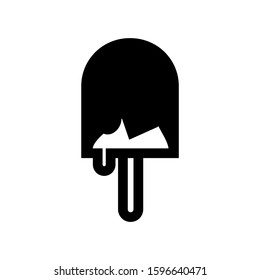 ice cream icon isolated sign symbol vector illustration - high quality black style vector icons
