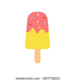 ice cream icon isolated vector