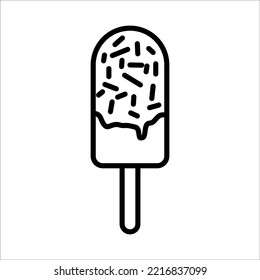 Ice Cream Icon Logo Design Vector Template Illustration Sign And Symbol
