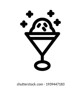 ice cream icon or logo isolated sign symbol vector illustration - high quality black style vector icons
