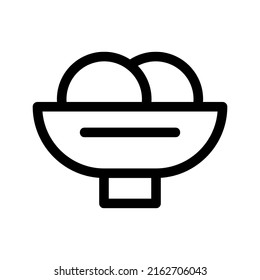 ice cream icon or logo isolated sign symbol vector illustration - high quality black style vector icons
