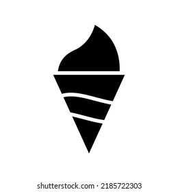 ice cream icon or logo isolated sign symbol vector illustration - high quality black style vector icons
