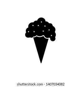 ice cream icon logo vector design template